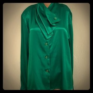 Vintage button down top NWOT